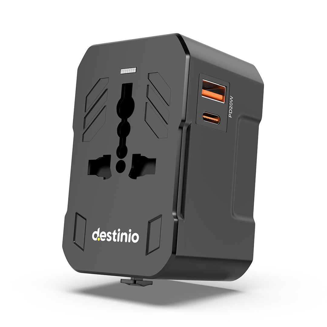 20W Type C International Travel Adapter