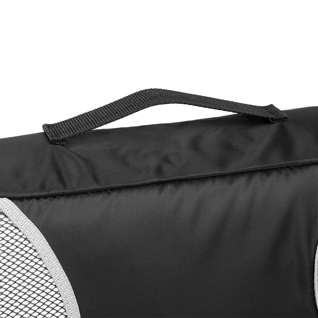 Destinio Travel Packing Cubes, 5 Pc Set, Grey/ Black/ Blue, Polyester Fabric