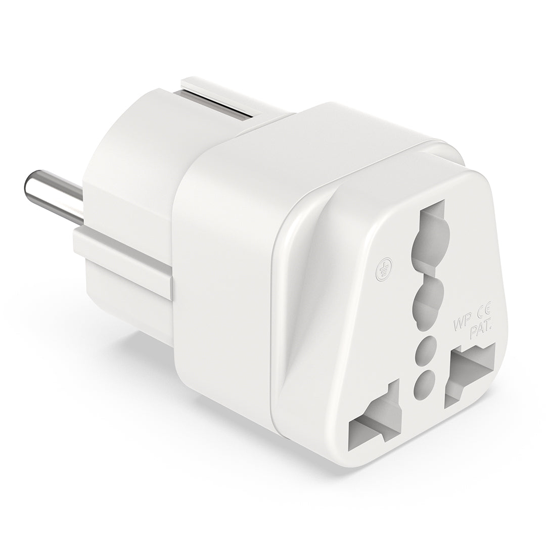 Destinio Multi Adapter Type E/F - Europe | Universal Compatibility, Safety Certified, Durable Design