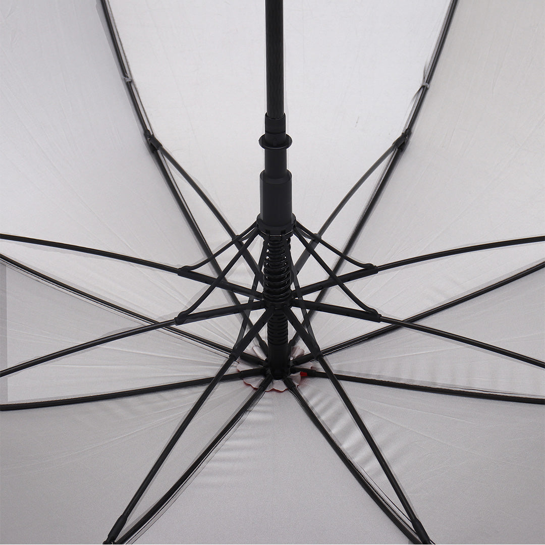 Destinio Black Golf Umbrella | 54-Inch Large Canopy, UV Protection, Windproof, and Waterproof