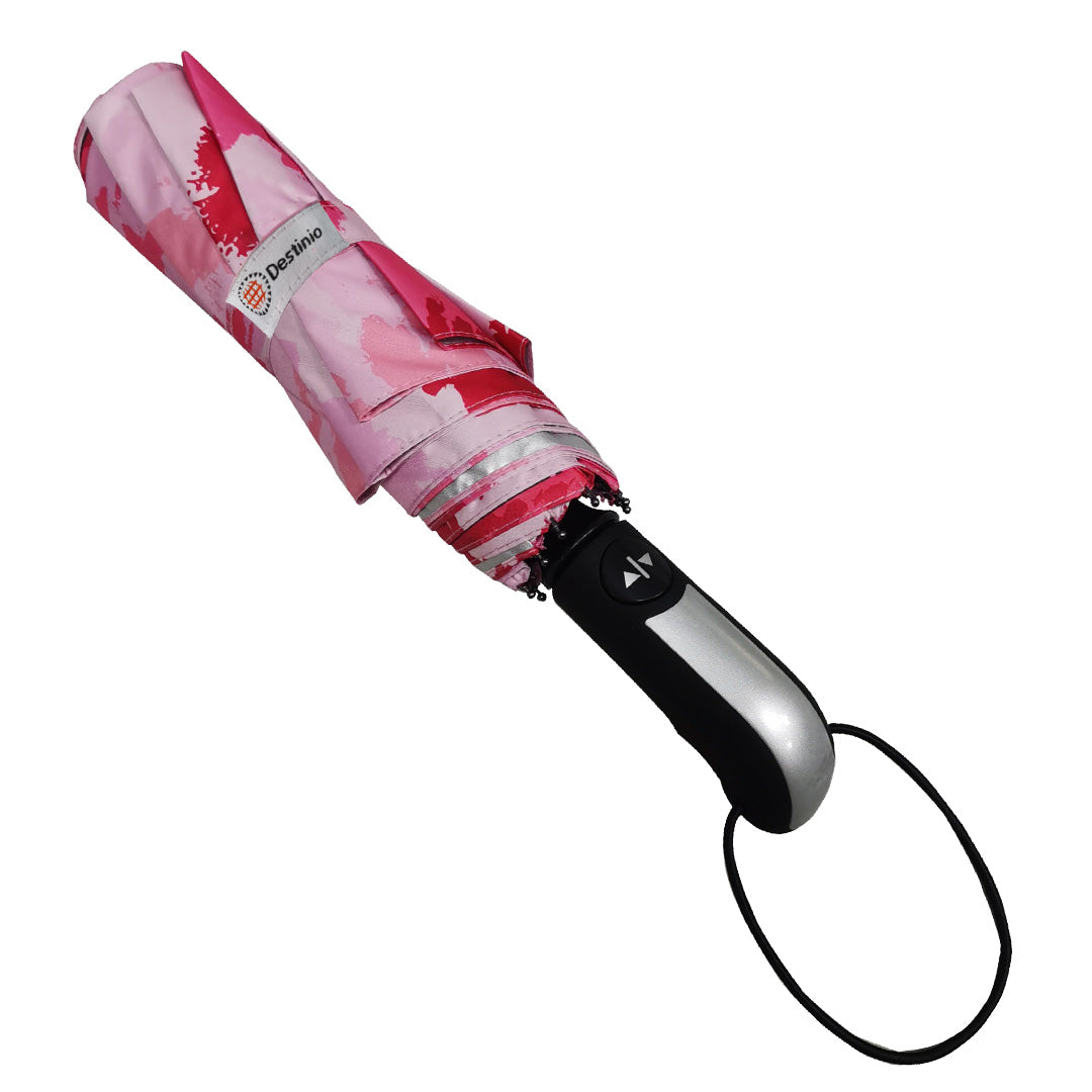 Destinio 3 Fold Automatic Umbrella - 21 Inches | Windproof, Waterproof, Compact Design, Auto Open-Close
