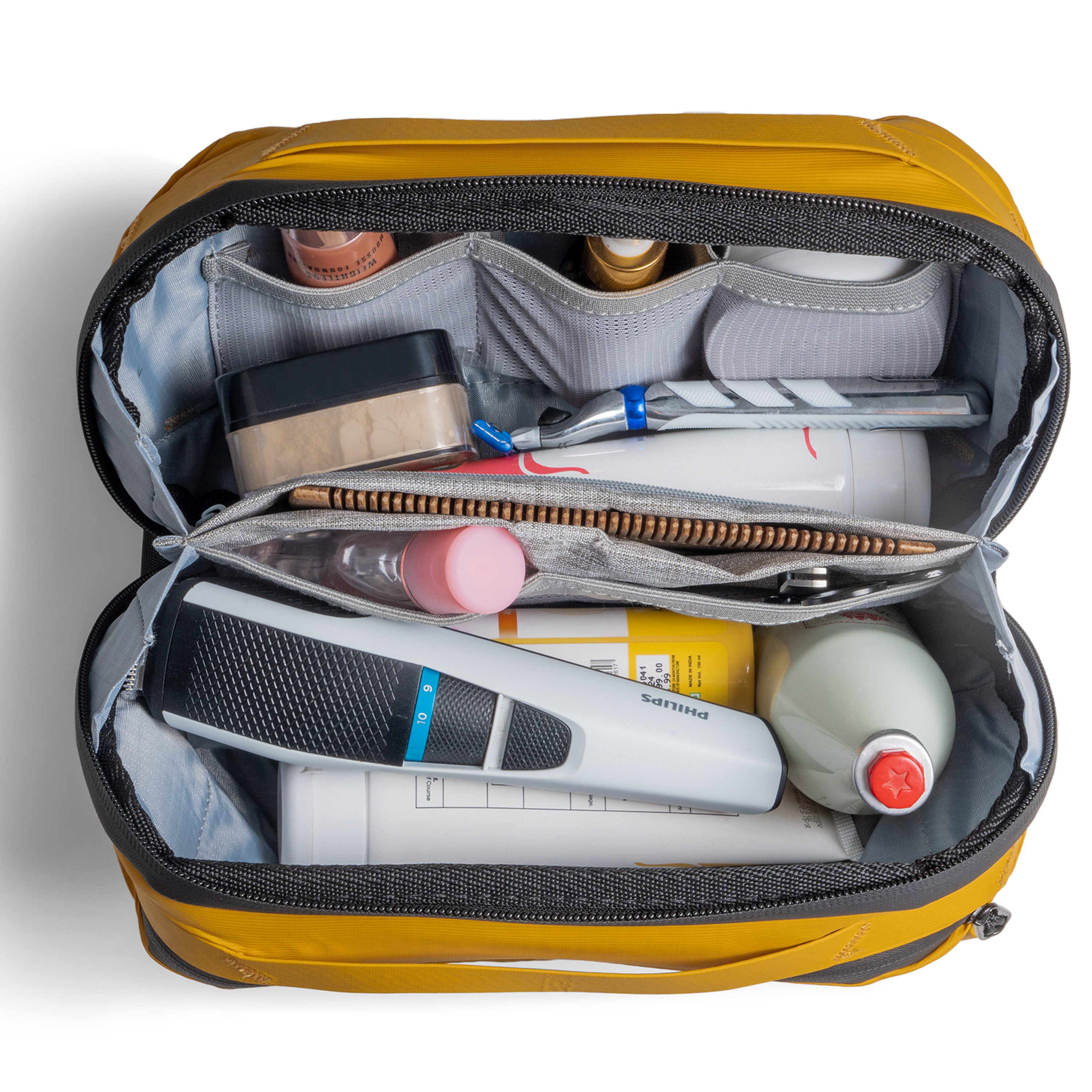 Smart Travel Combo for Her- Packing cubes set of 6, toiletry bag & half moon sling bag