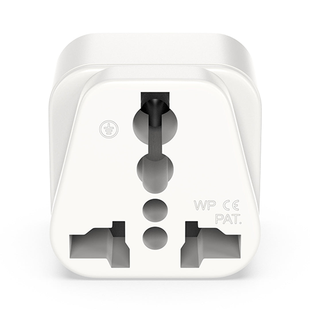 Destinio Multi Adapter Type B USA | Universal Compatibility, Dual Device Charging, Safety Certified
