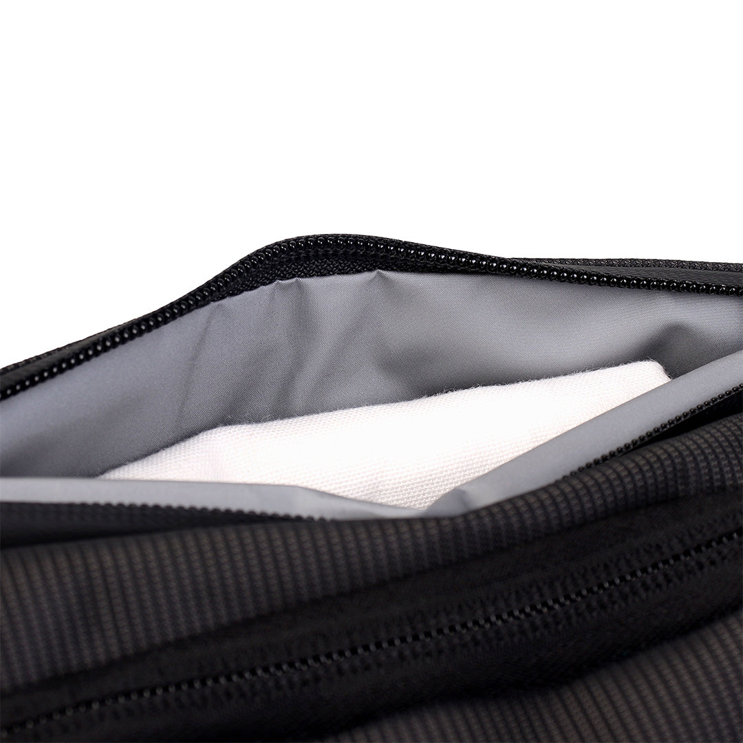 Destinio Waist Bag | Water-Resistant, RFID Protection, Adjustable Strap, Multiple Pockets