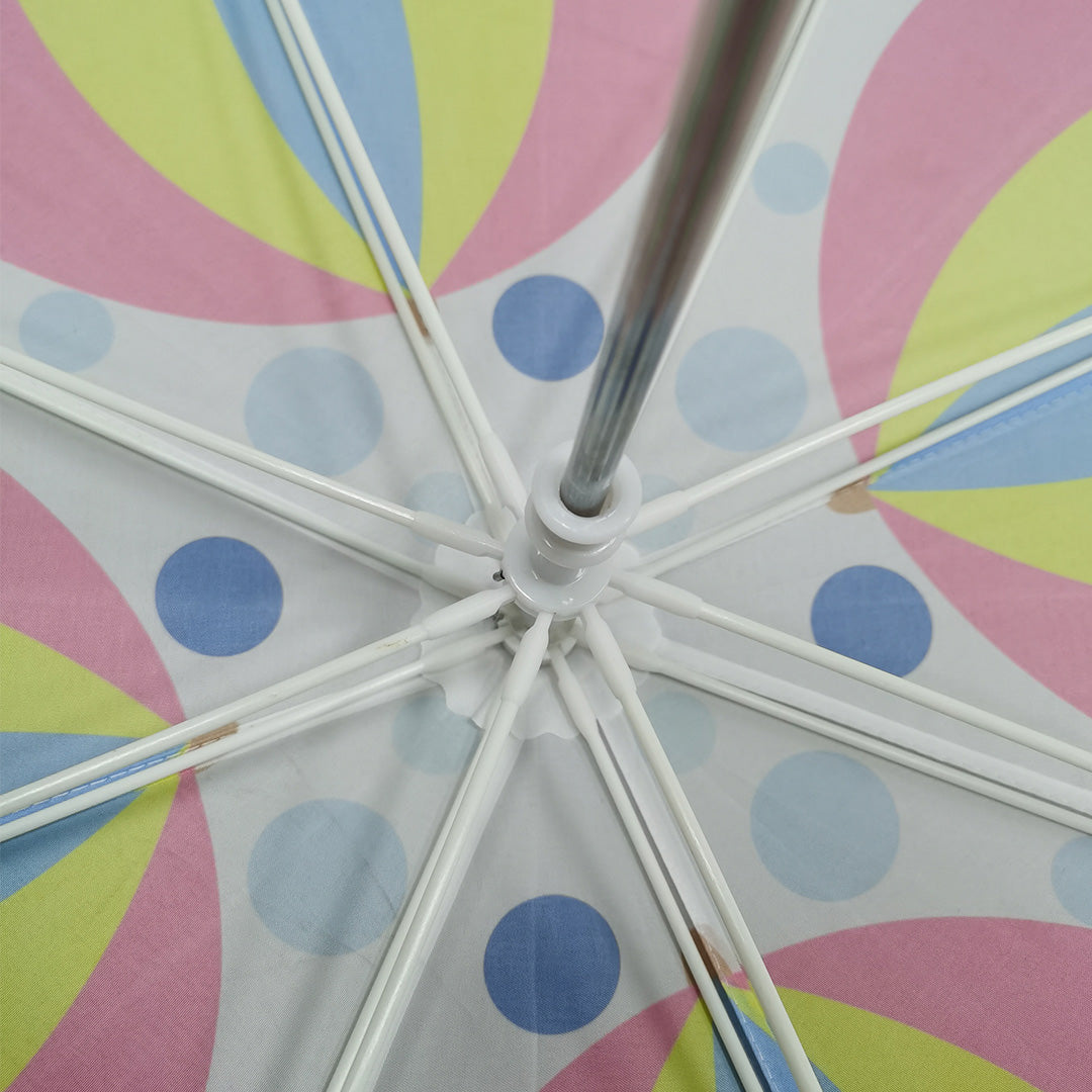 Destinio Umbrella for Kids, 100% Waterproof, Lightweight, White