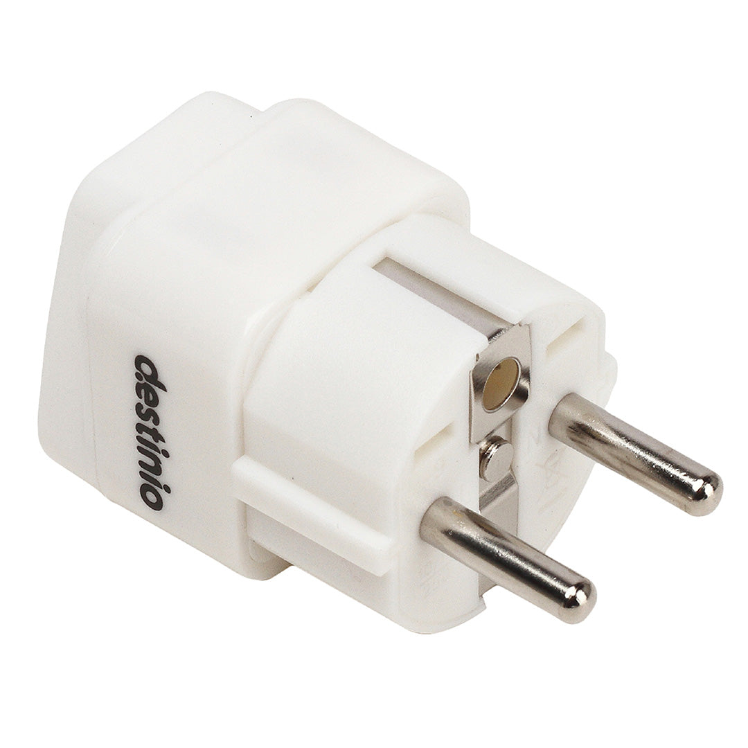 Destinio Multi Adapter Type E/F - Europe | Universal Compatibility, Safety Certified, Durable Design