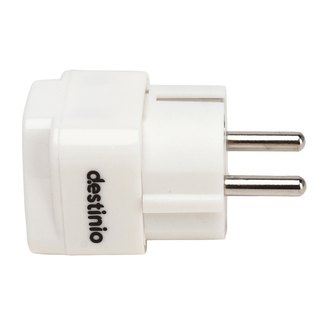 Destinio Multi Adapter Type E/F - Europe | Universal Compatibility, Safety Certified, Durable Design