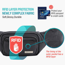Load image into Gallery viewer, Destinio Travel Waist Bag - RFID Security - Destinio.in
