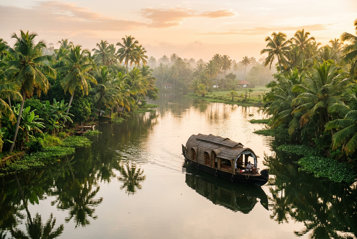 Drift Through Kerala: A Houseboat Journey Beyond the Postcard