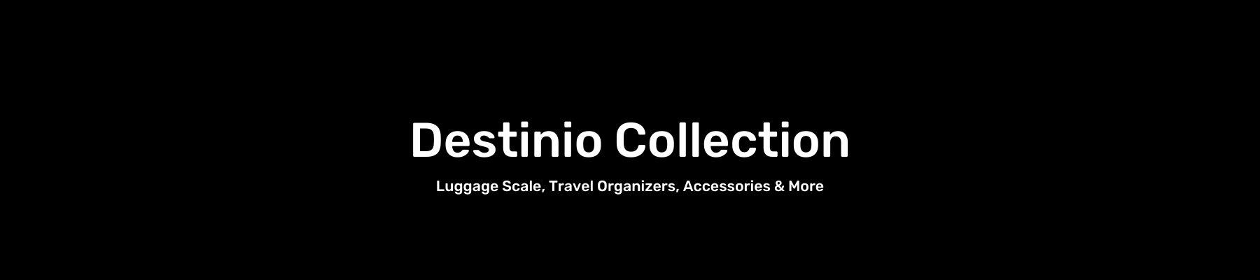 Buy Destinio Brand Travel Accessories Online - Destinio.in