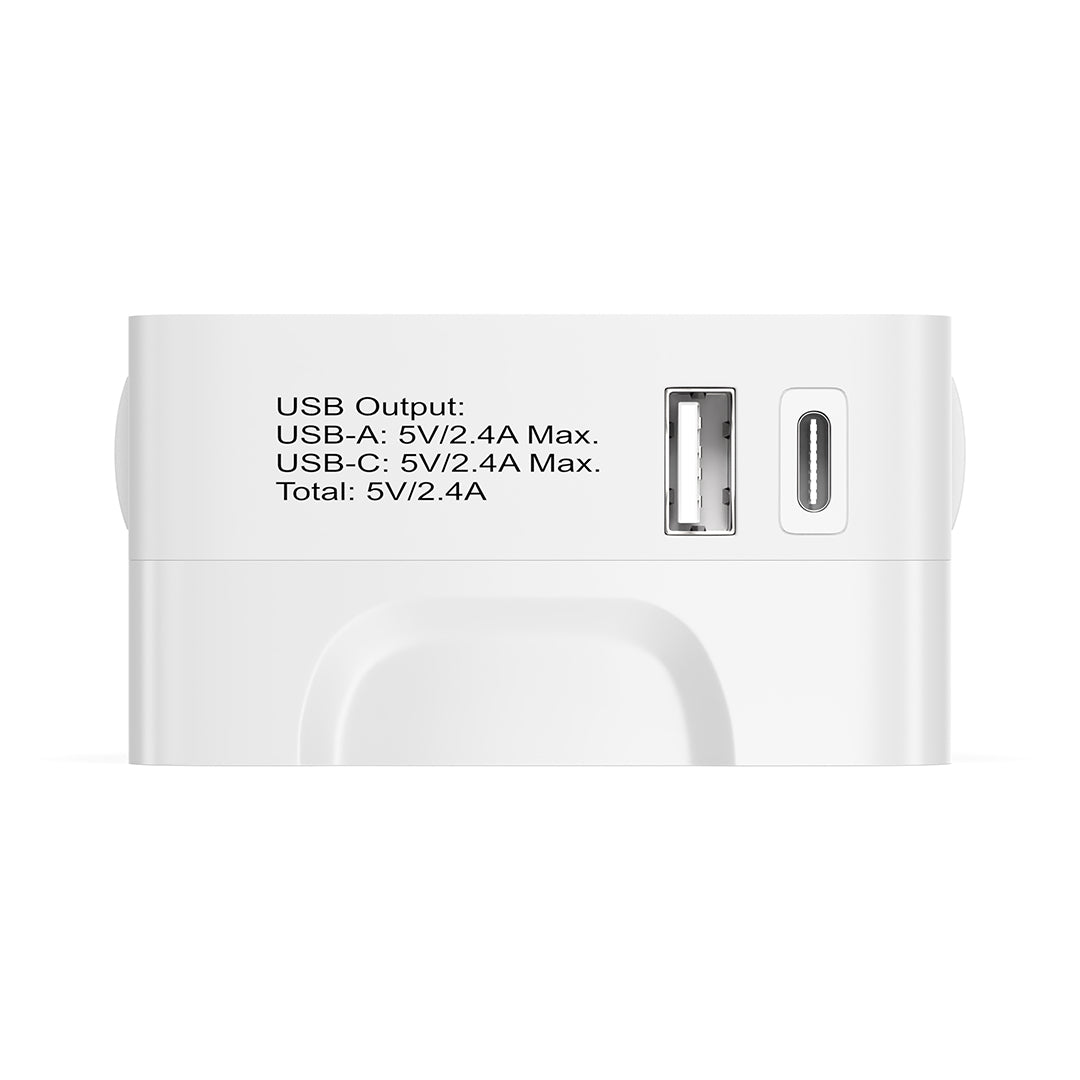 12W Type C International Travel Adapter