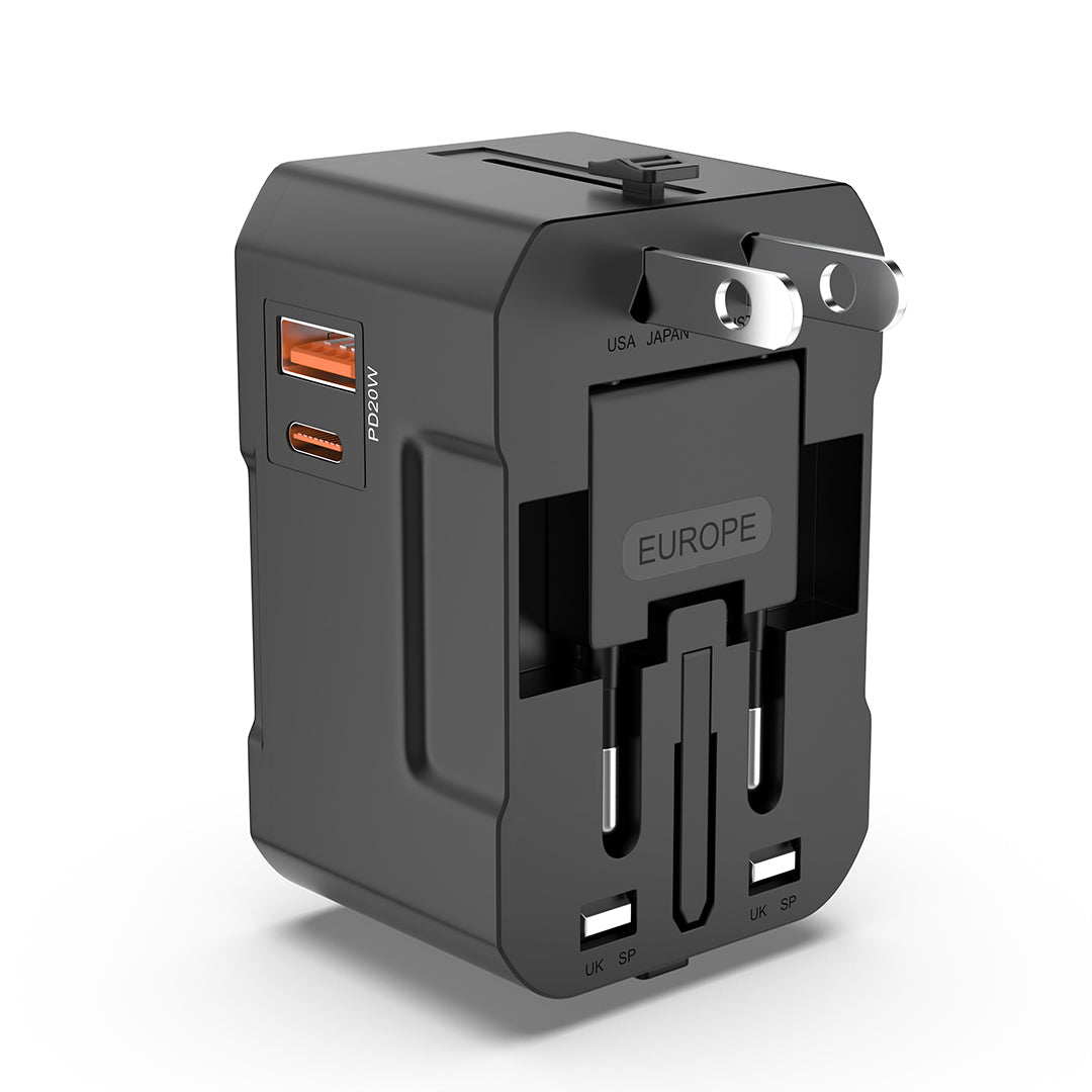 20W Type C International Travel Adapter