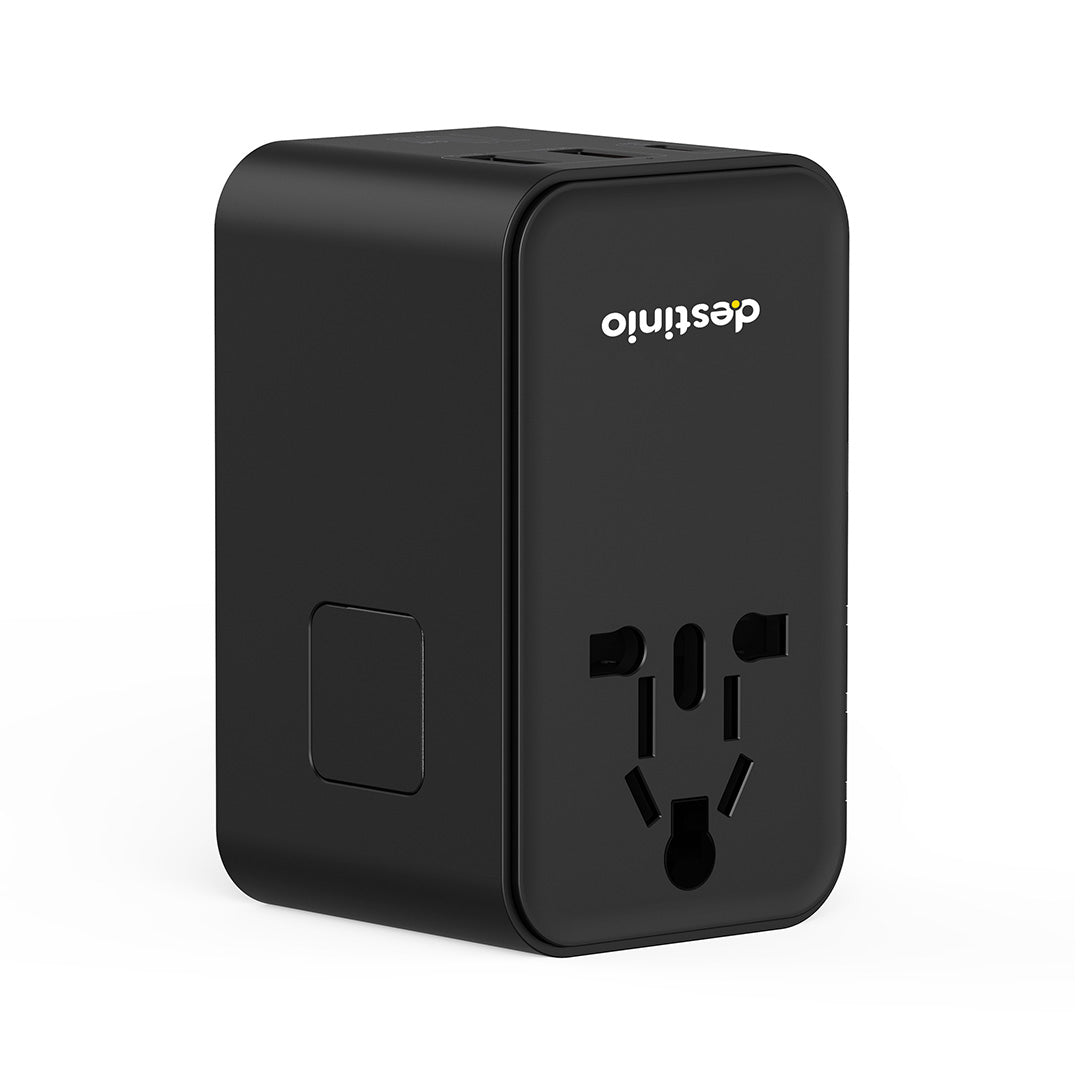 70W Type C Gan International Travel Adapter