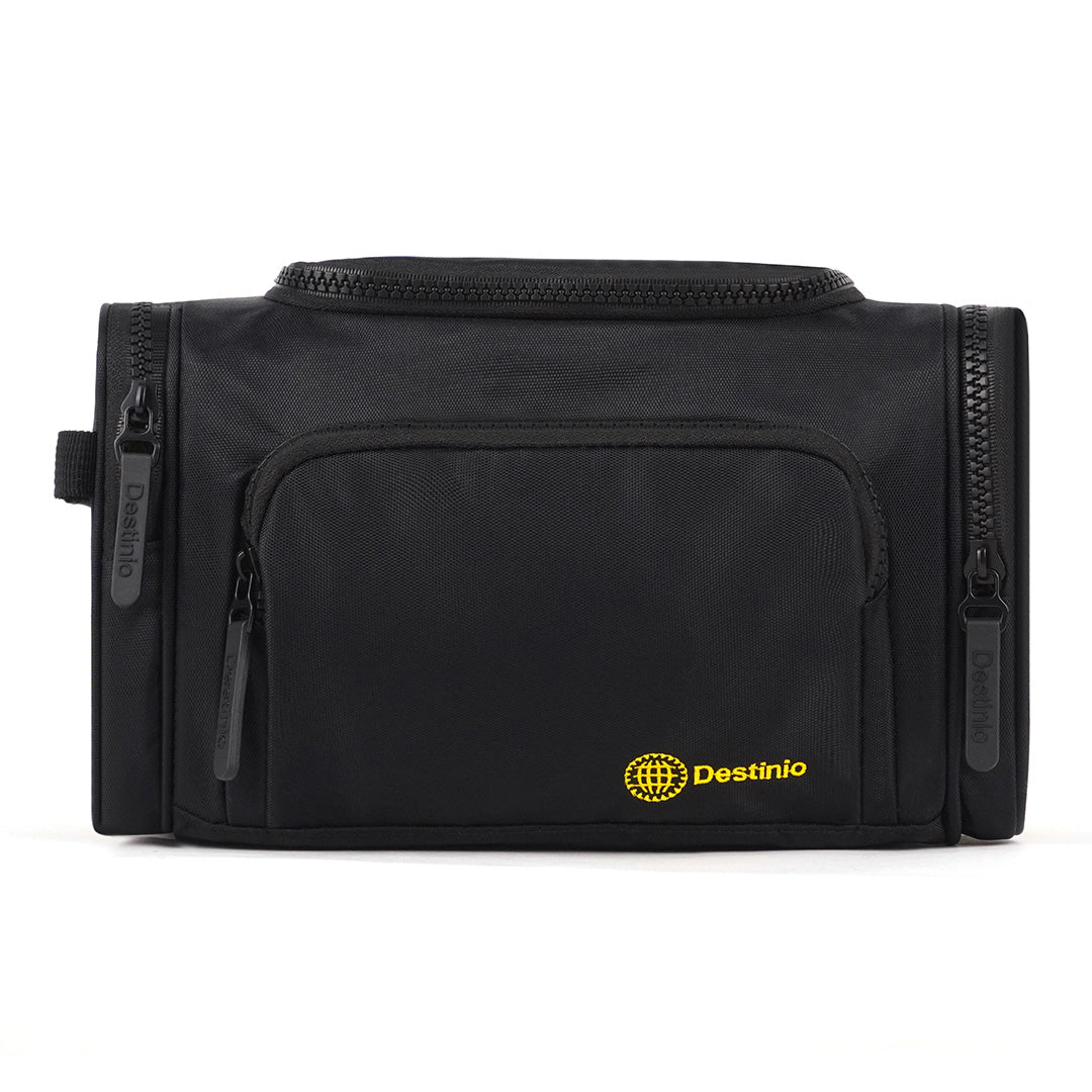 Destinio Toiletry Bag (Small) | Waterproof, Large Storage, Travel-Friendly