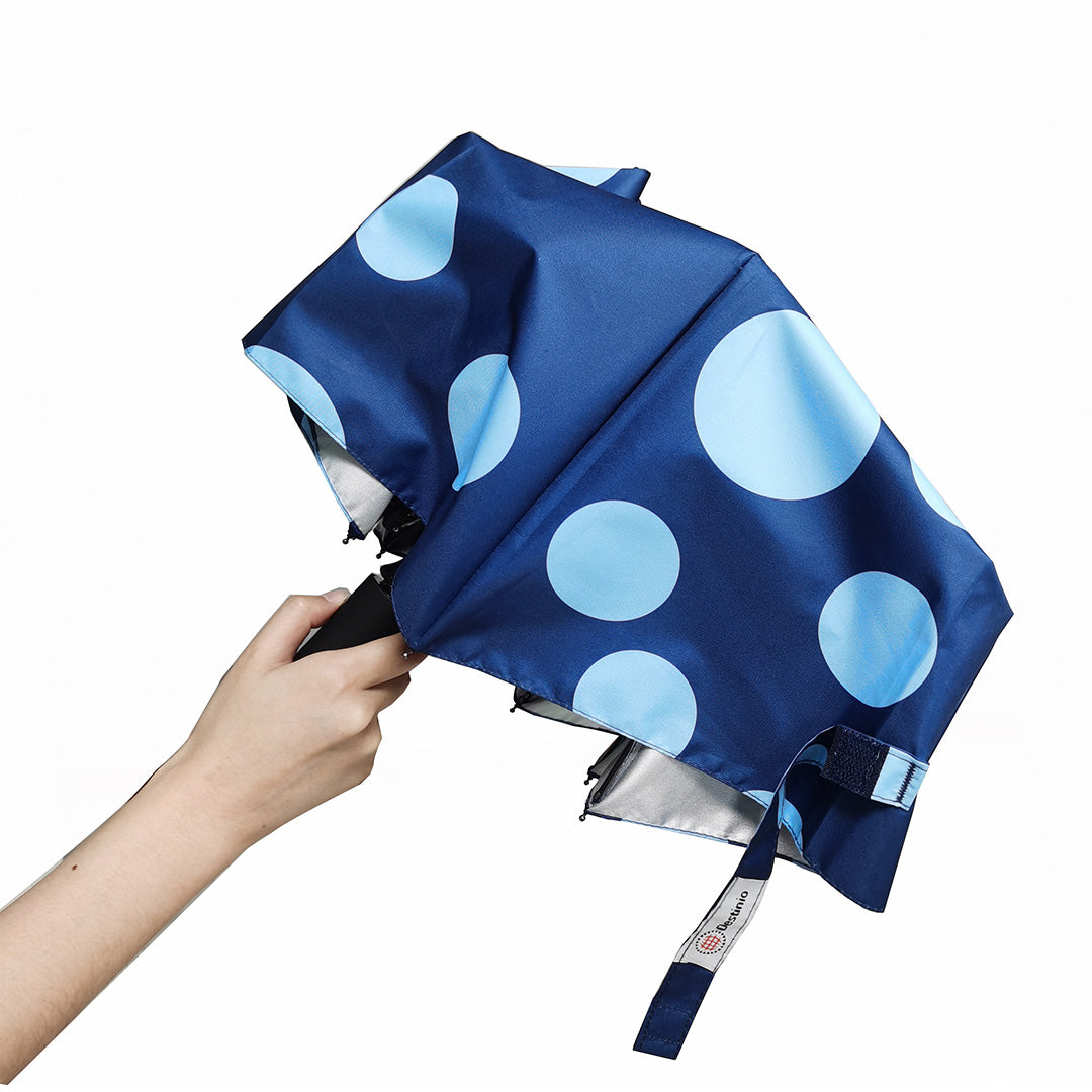 Destinio 3 Fold Automatic Umbrella - 21 Inches | Windproof, Waterproof, Compact Design, Auto Open-Close