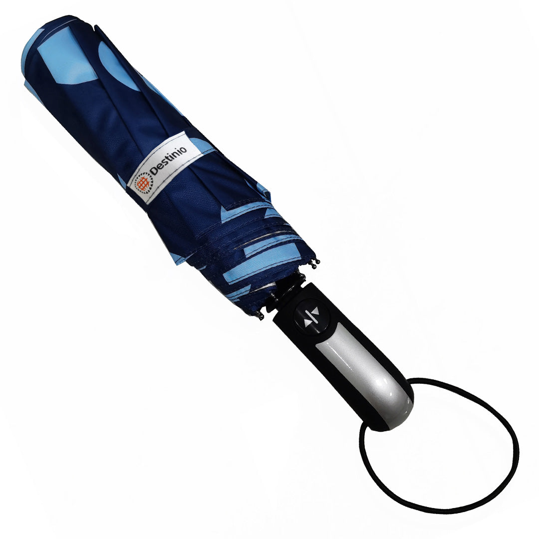 Destinio 3 Fold Automatic Umbrella - 21 Inches | Windproof, Waterproof, Compact Design, Auto Open-Close