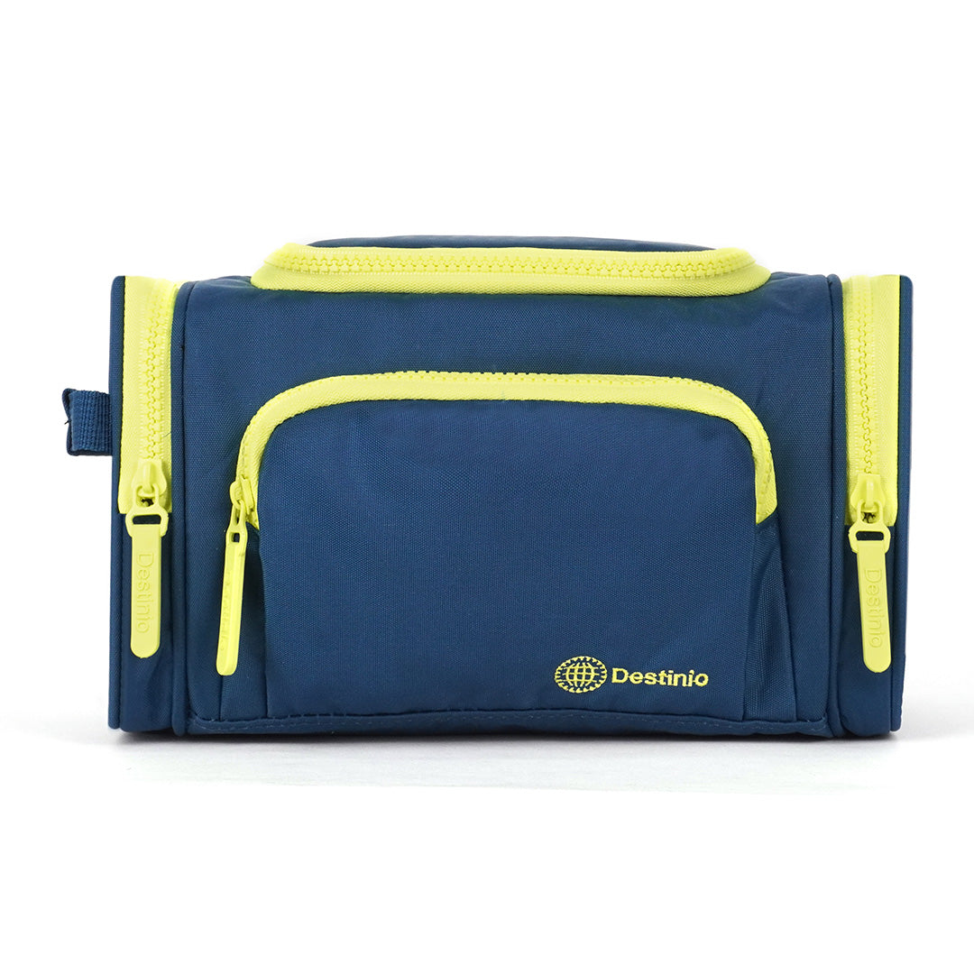 Destinio Toiletry Bag (Small) | Waterproof, Large Storage, Travel-Friendly