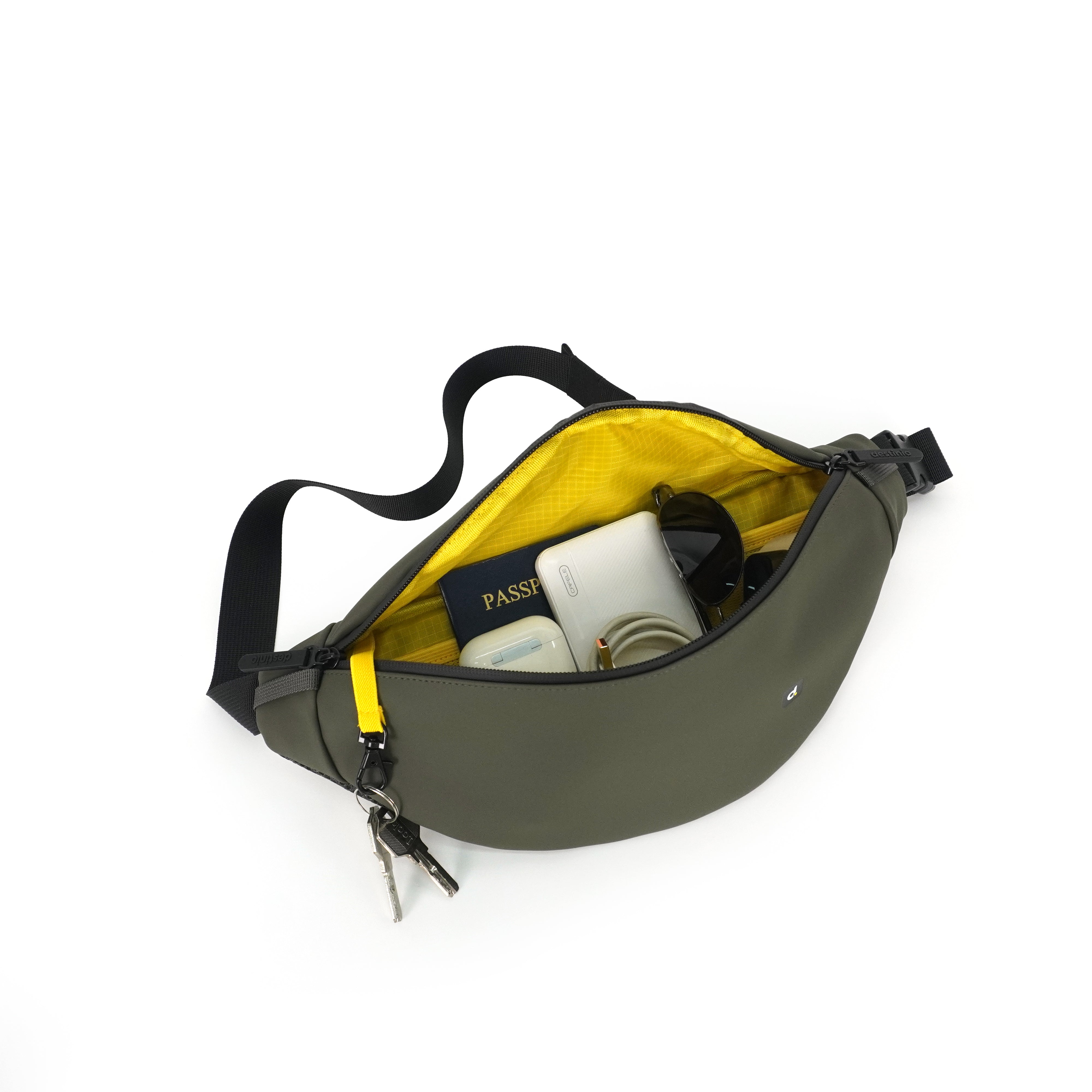 Destinio Banana Waist Bag for Man Woman