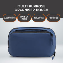 Load image into Gallery viewer, Destinio Gadget Organizer Tech Pouch Bag, Blue
