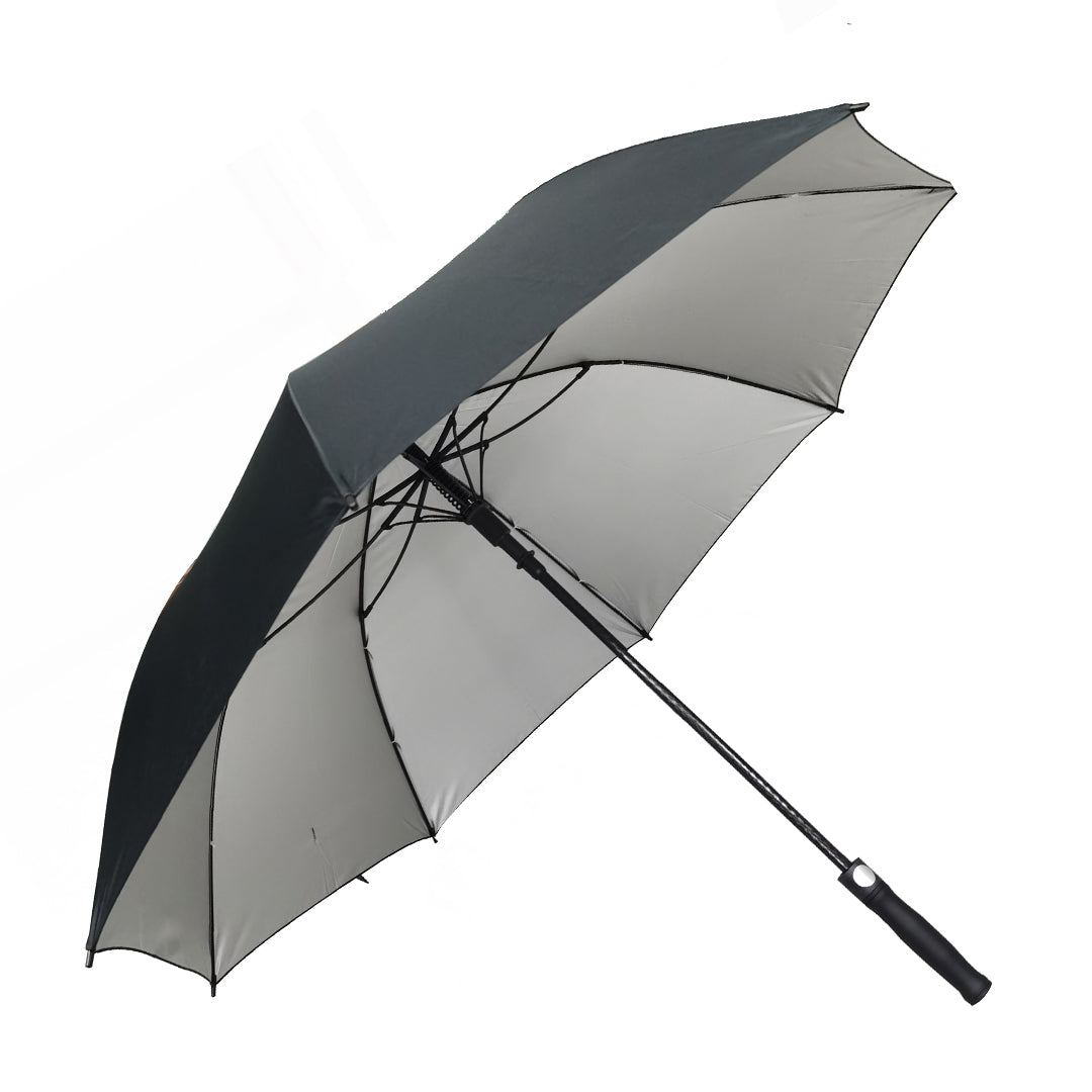 Destinio Black Golf Umbrella | 54-Inch Large Canopy, UV Protection, Windproof, and Waterproof