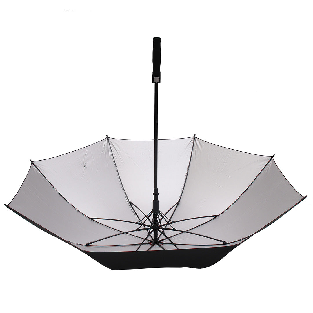 Destinio Black Golf Umbrella | 54-Inch Large Canopy, UV Protection, Windproof, and Waterproof