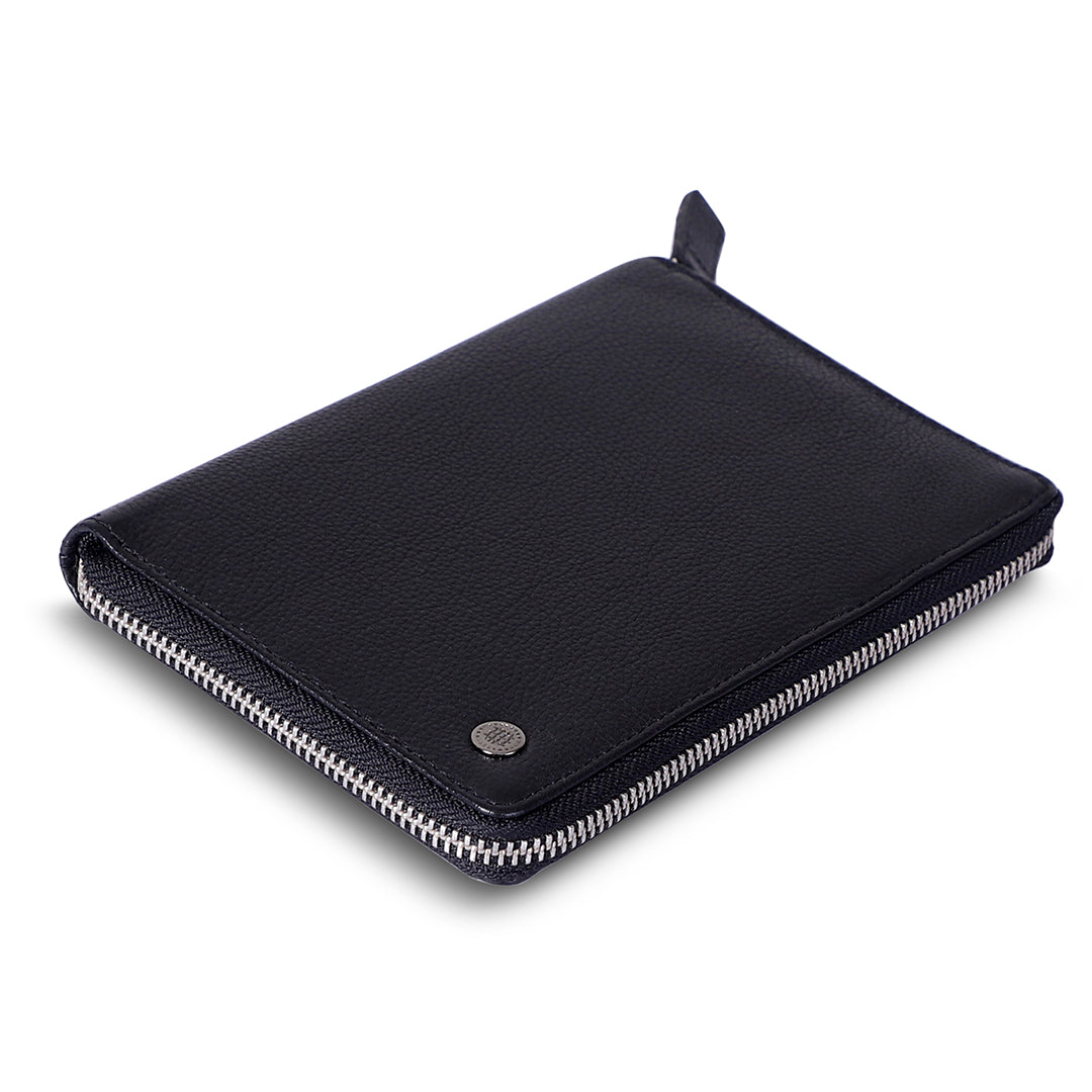 Destinio Leather Passport Holder | Genuine Leather, Compact Design, Ample Storage