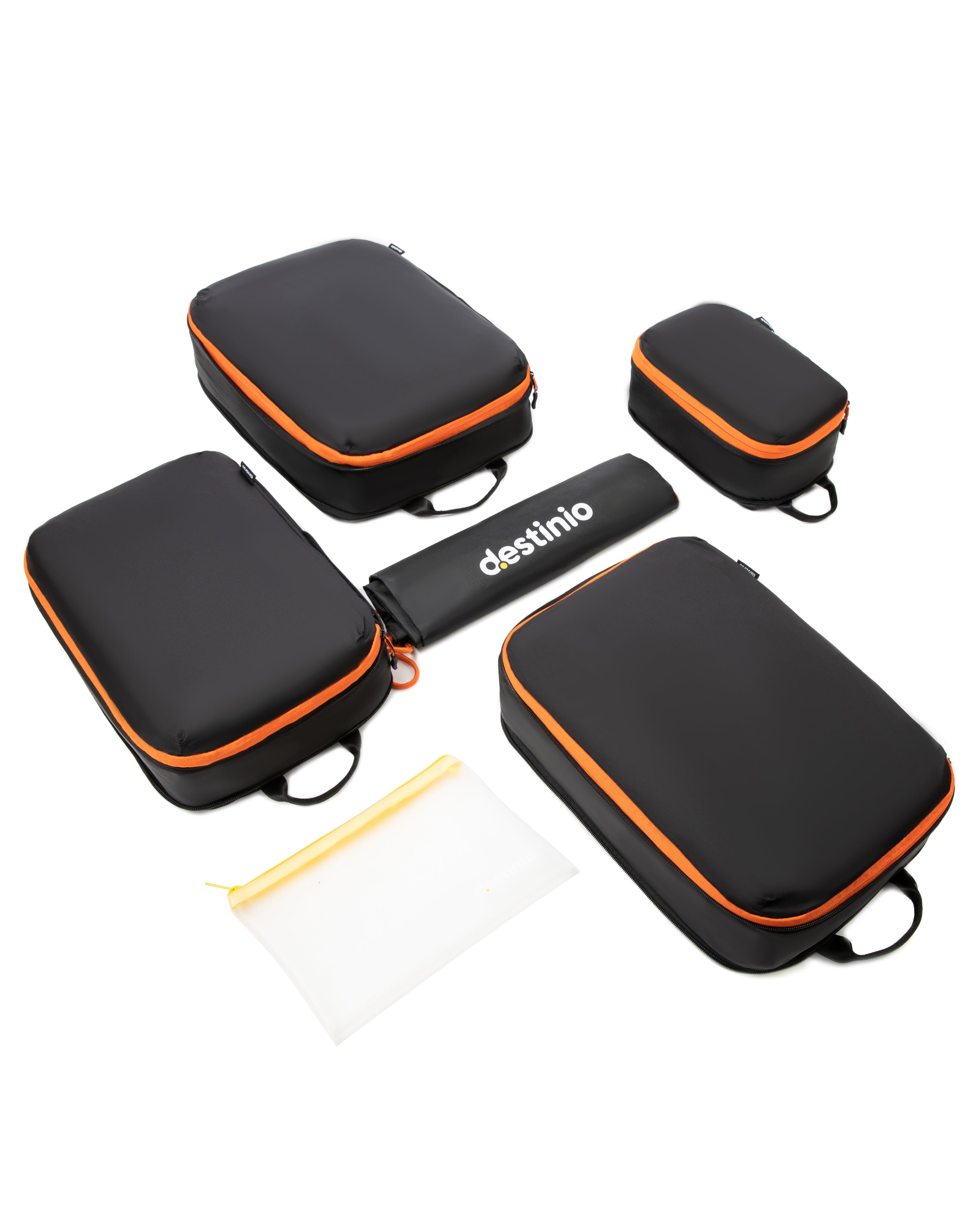 Destinio Compression Packing Cubes - 6 piece set