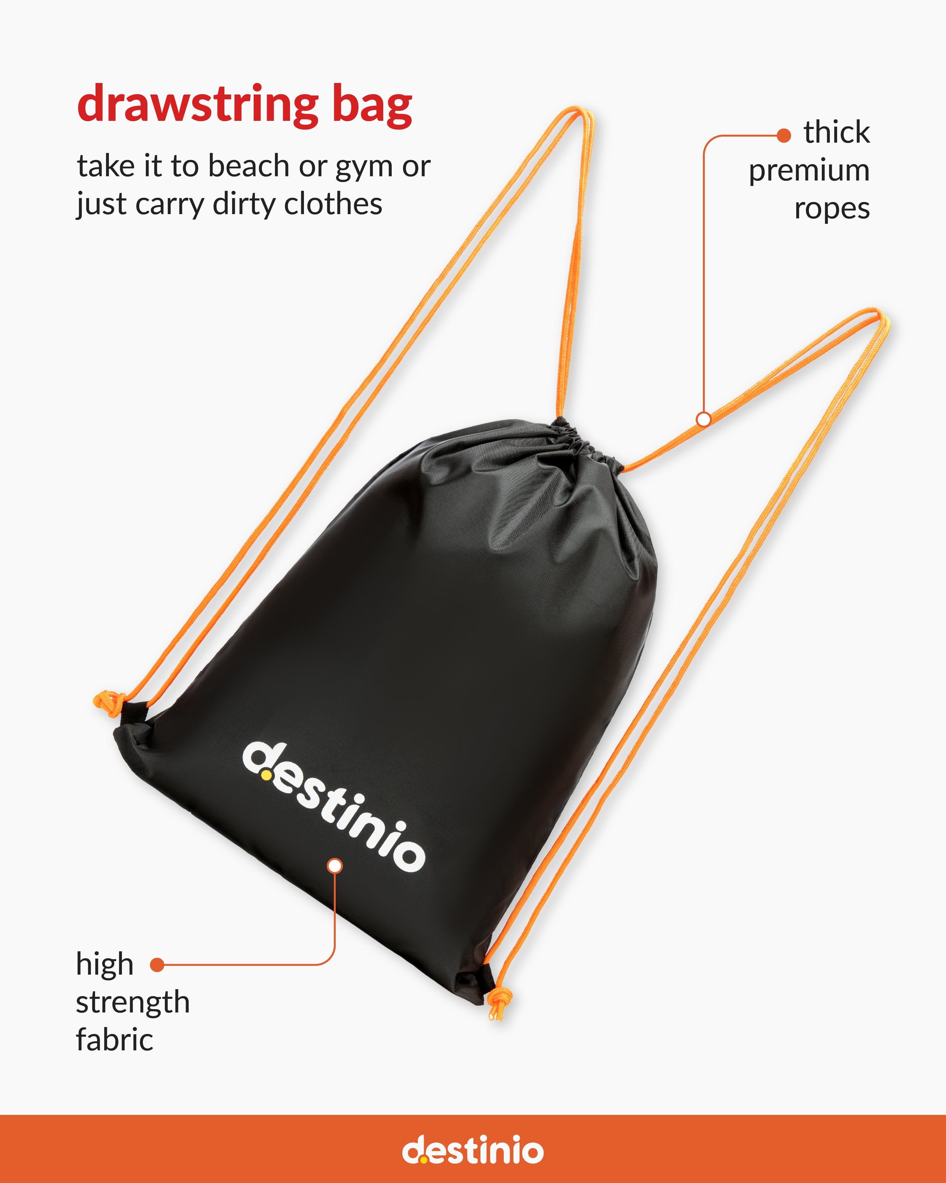 Destinio Compression Packing Cubes - 6 piece set