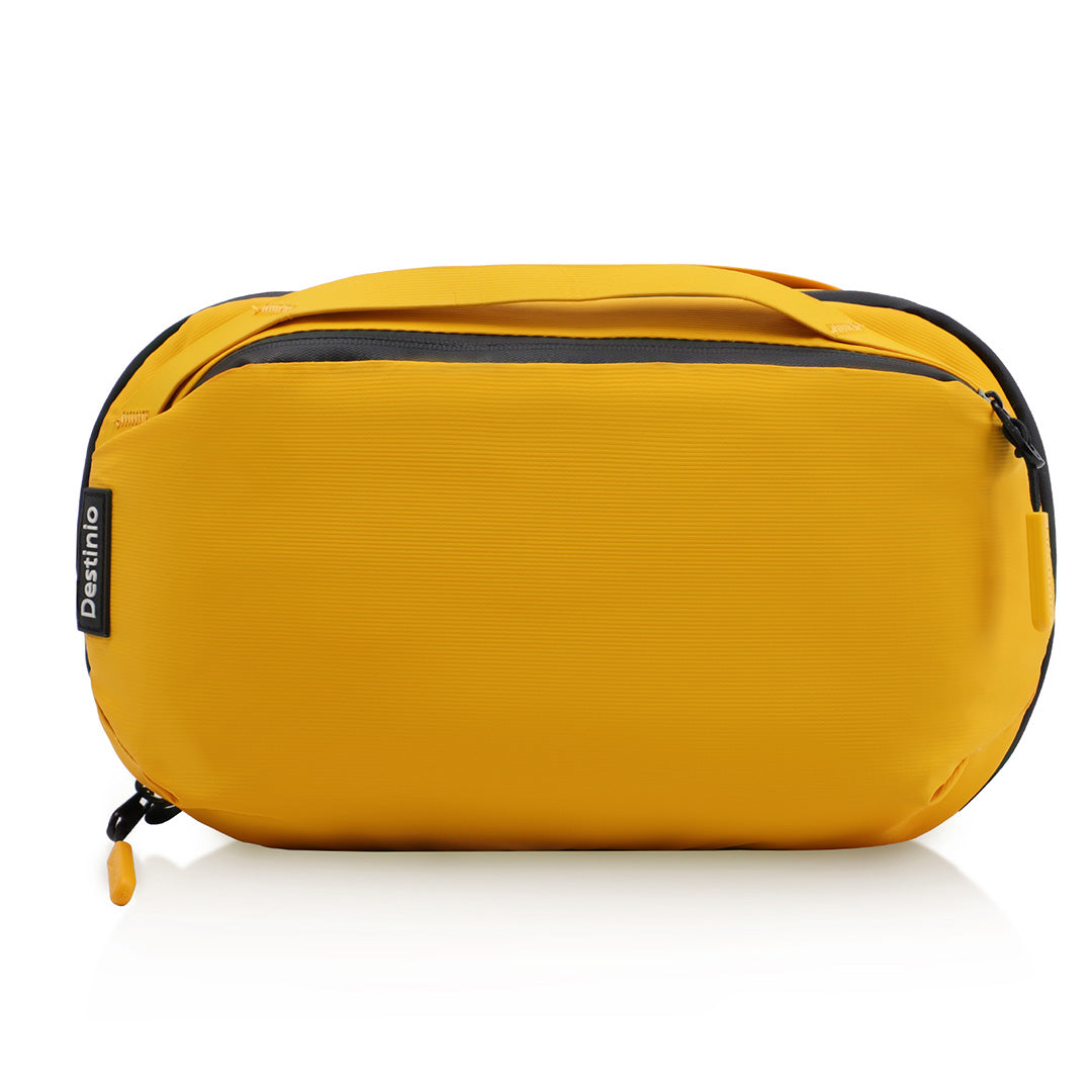 Destinio Premium Toiletry Bag | Waterproof Nylon, Large Storage, Compact Design