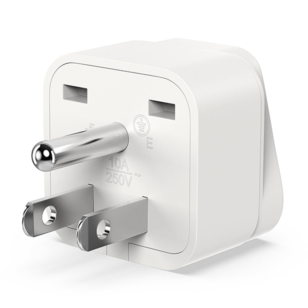 Destinio Multi Adapter Type B USA | Universal Compatibility, Dual Device Charging, Safety Certified