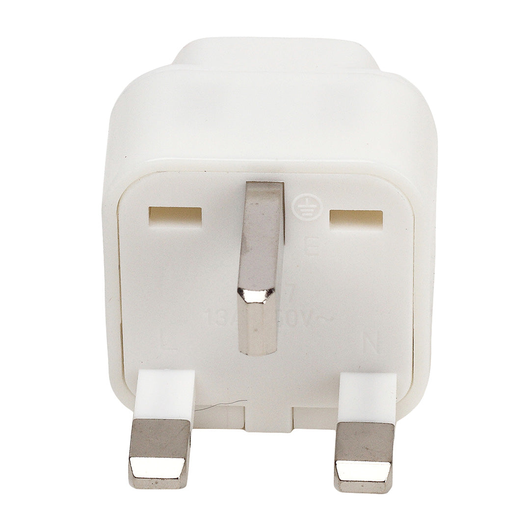 Destinio Multi Adapter Type G UK | Universal Compatibility, Dual Device Charging, Safety Certified