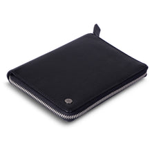 Load image into Gallery viewer, Buy Black Leather Travel Passport Holder Online - Destinio.in
