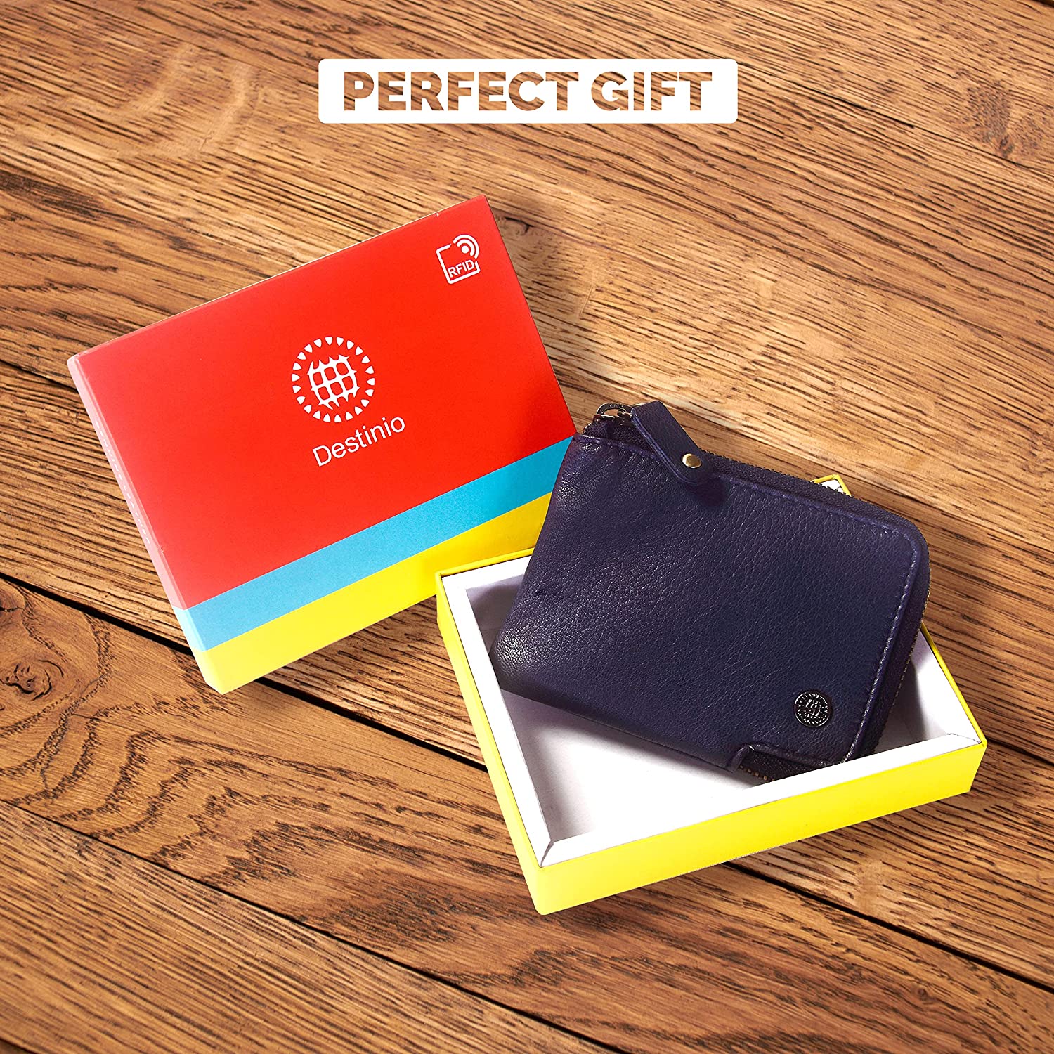 Buy Destinio Card Holder Wallet Online - Perfect Corporate Gifting - Destinio.in