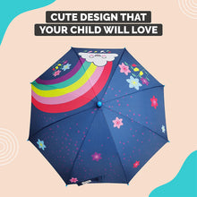 Load image into Gallery viewer, Buy Destinio Umbrella for Kids, 100% Waterproof, Lightweight, Blue Online - Cute and Stylish Character Pattern Design - Destinio.in
