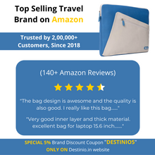 Load image into Gallery viewer, Buy Laptop Bag Sleeve Online - Destinio.in - Customer Reviews and Ratings
