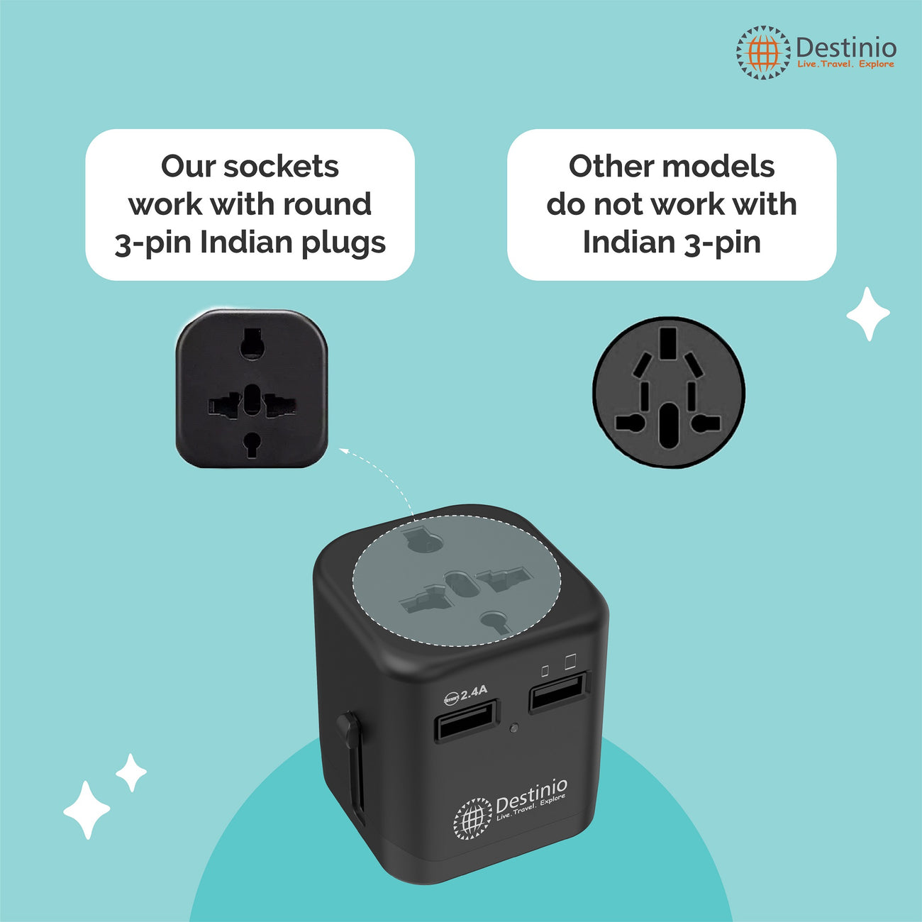 Buy Premium Universal Travel Adapter 