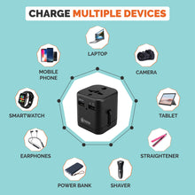 Load image into Gallery viewer, Buy Premium Universal Travel Adapter - Multi Device Charging and Compatibility - Destino.in
